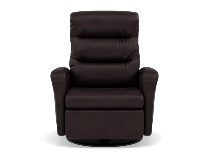 London Leather Fully Loaded Swivel Glider Recliner